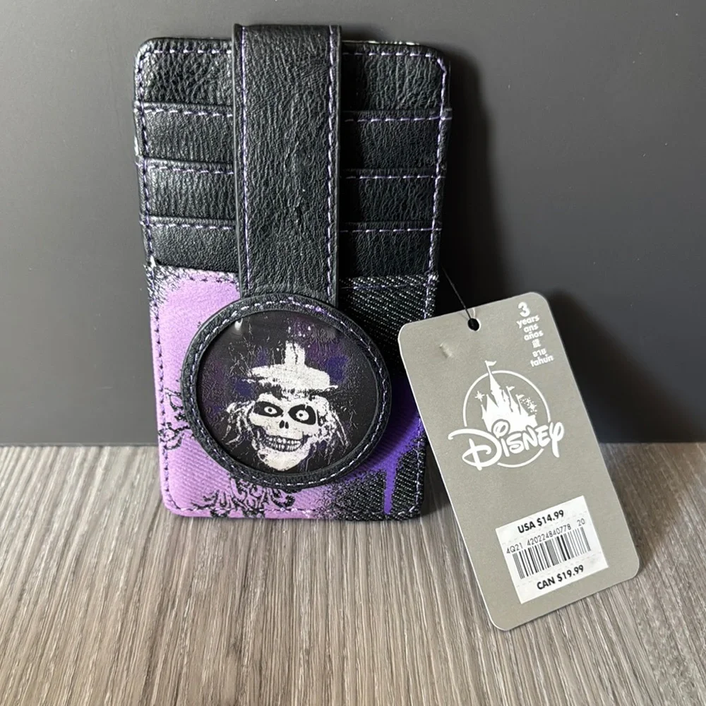 Disney’s Haunted Mansion Hat Box Ghost Wallet NWT - Picture 1 of 2
